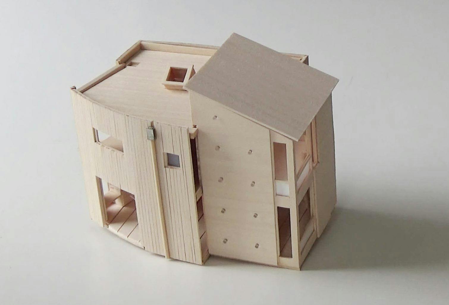 A model of a building